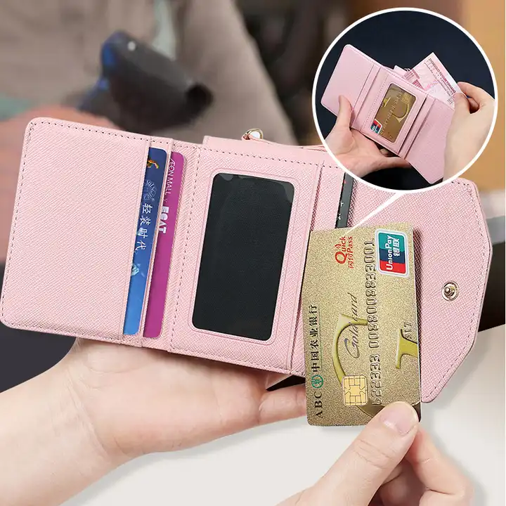 Samsung Z Flip 4 Wallet Case with Leather Hand Strap
